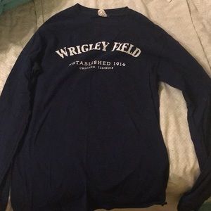 wrigley field long sleeve t-shirt